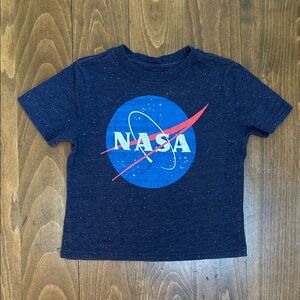 Kids NASA Navy Blue T-Shirt 5T